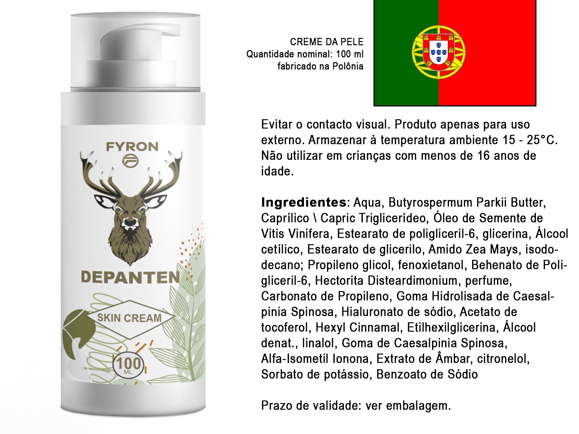 Depanten Crema - Paquete de 3 unidades
