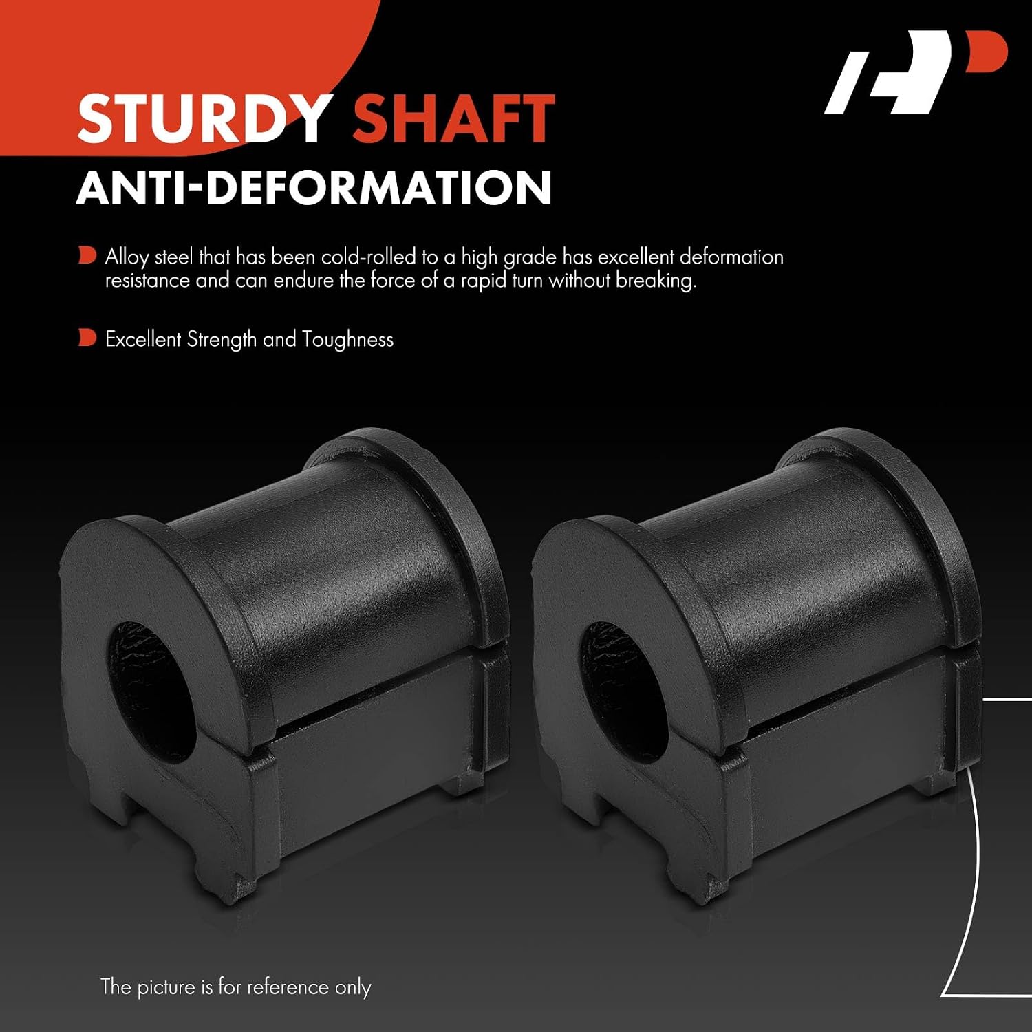 A-Premium 2 x Rear To Frame Sway Bar Bushing Kit, Compatible with Toyota Camry 2012-2017, Avalon 2013-2018