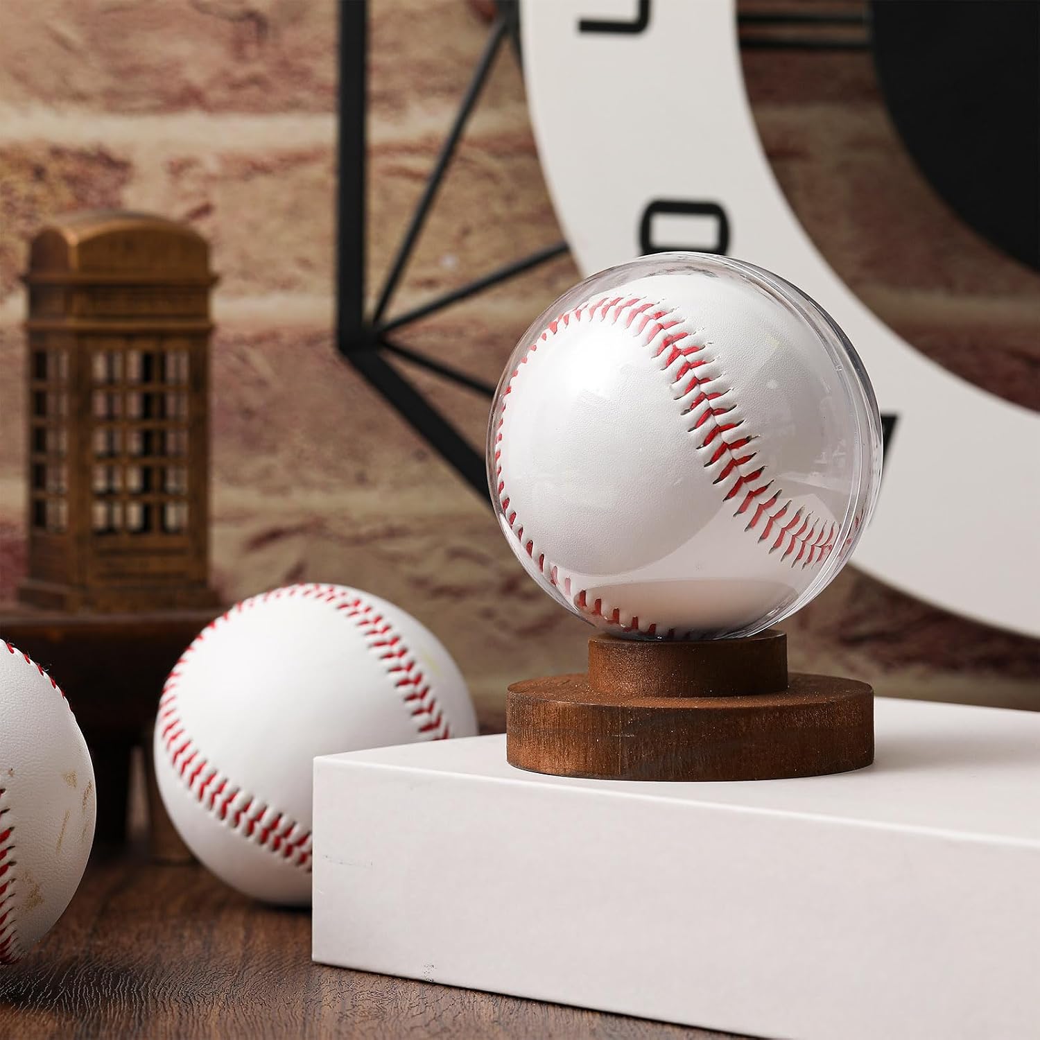 Vercraft 1 / 2 Sets Baseball Holder Display Case image 4