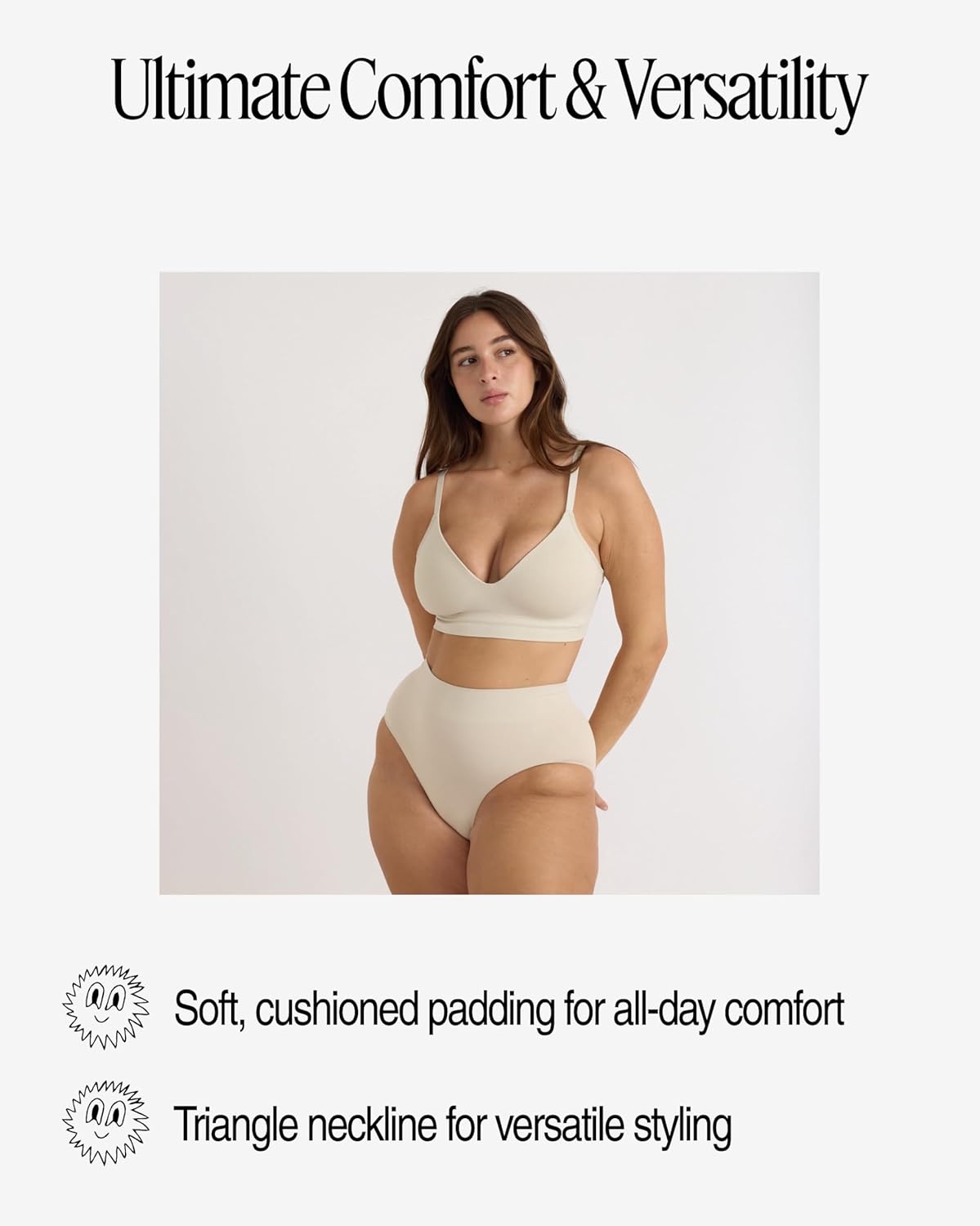 Organic Basics Womens Smooth Wireless Padded Bra - Image 3