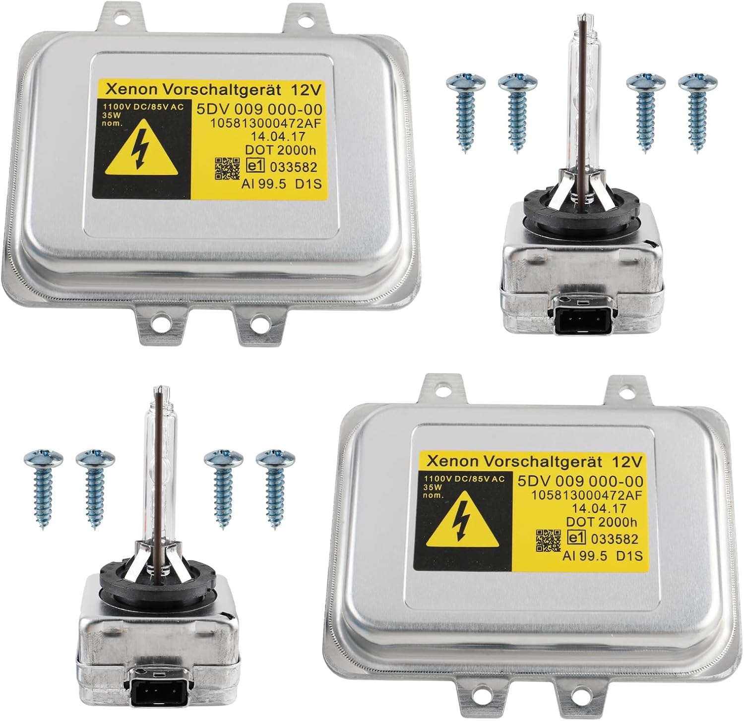 MOTOALL 5DV00900000 Xenon HID Ballast Control Unit Module Fits for BMW 525i X6 750i Mercedes-Benz Lincoln Jaguar Ford Cadillac Escalade Volkswagen for TOUAREG