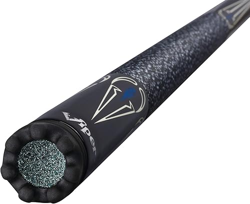 Miniatura 12 de Viper Siniestro - Taco de billar/billar (2 piezas, 58 pulgadas), color negro con puntos crema