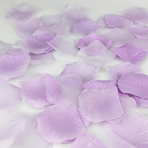 Vista 24 de JHFGJGH 500 exquisitos pétalos de rosa negros, pétalos de rosa de seda con emulación, pétalos de flores artificiales para noches románticas, bodas