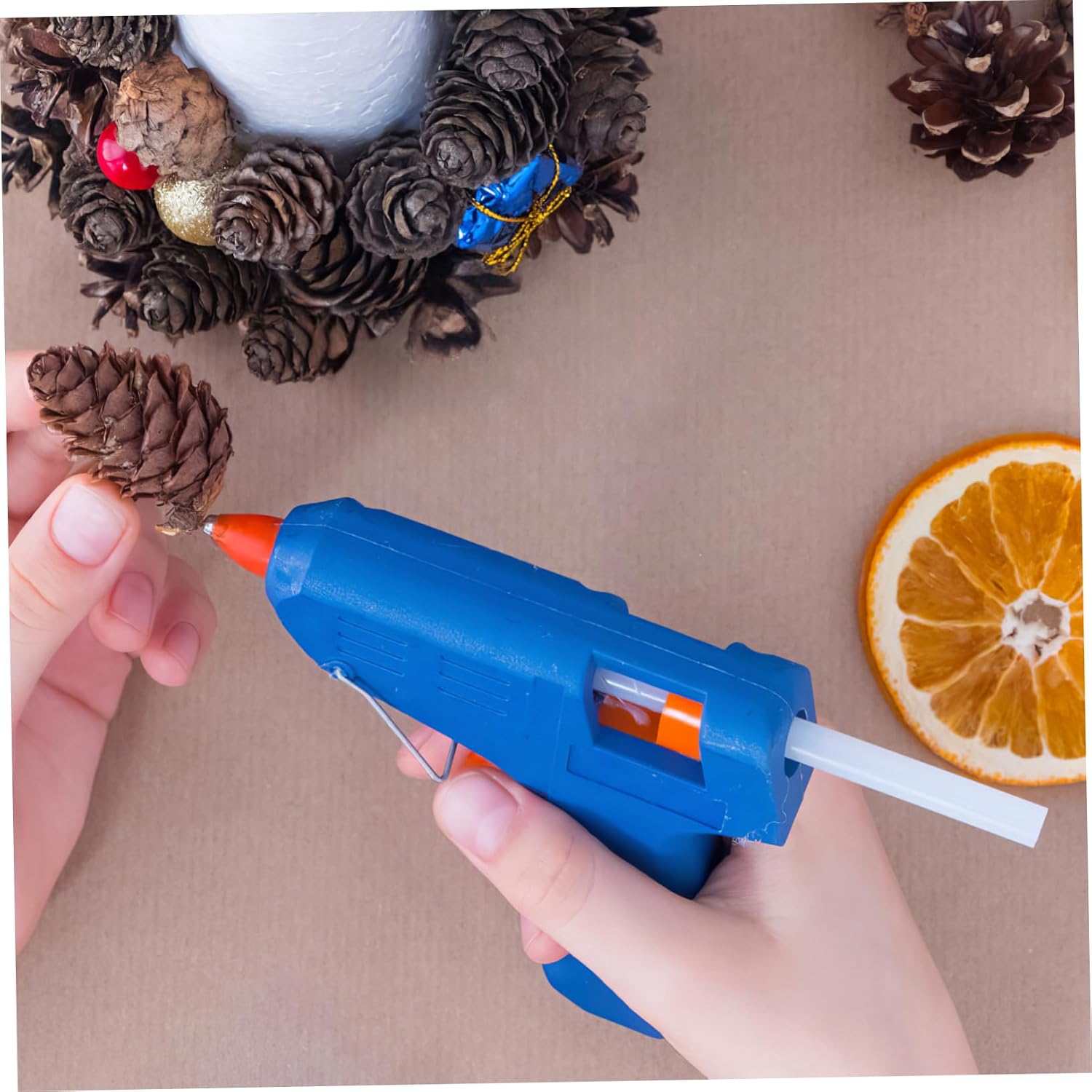 50pcs Giant Glue Sticks Diameter High Temp Hot Glue Sticks for Strong Adhesive DIY Craft Accessories