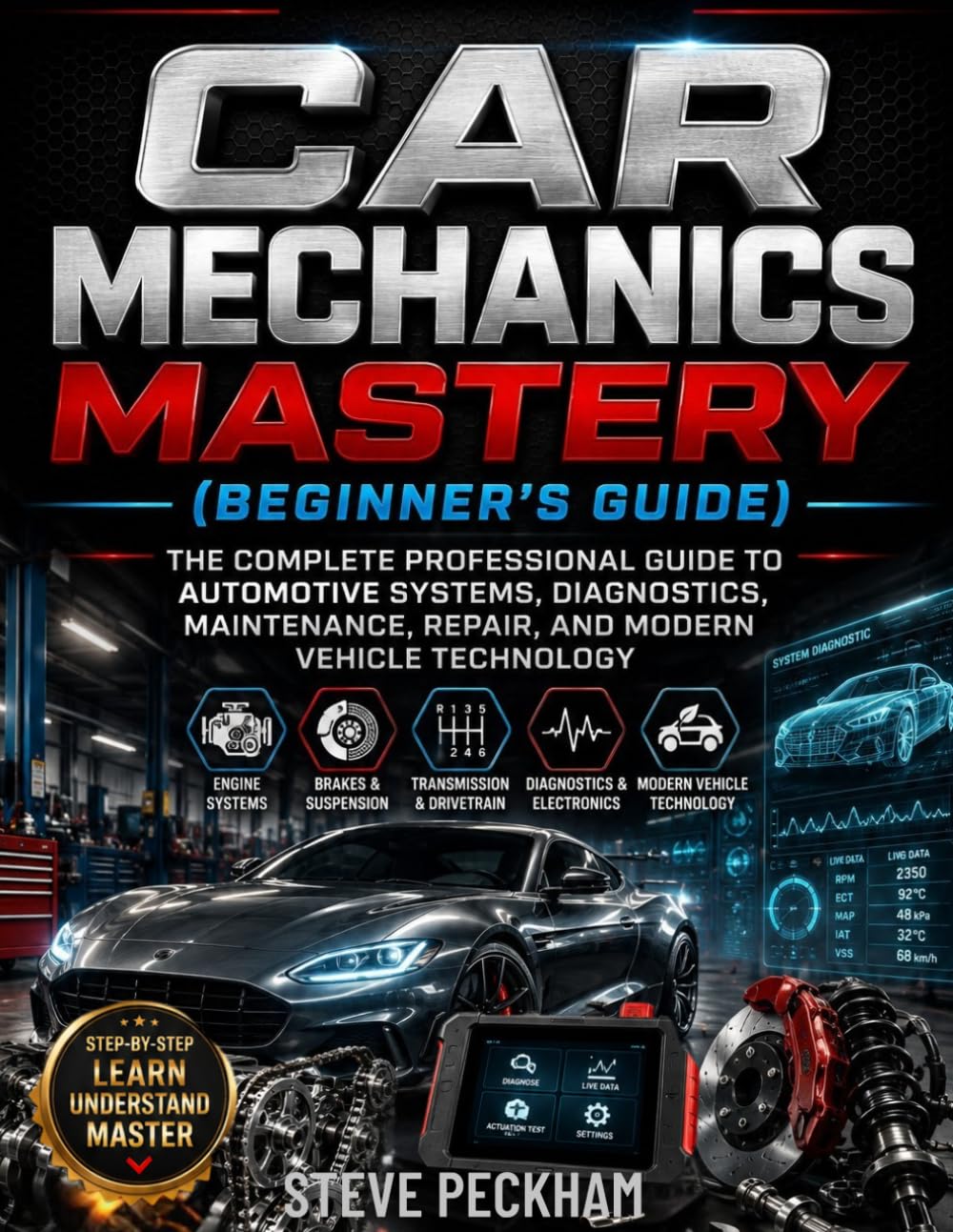 Car Mechanics Mastery (Beginner’s Guide): The Complete Professional Guide to Automotive Systems, Diagnostics, Maintenance, Repair, and Modern Vehicle Technology