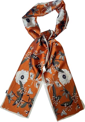 Luxurious Silk Feeling Scarf, Premium Head Scarf, Perfect Satin Hair Wraps for Women,Girls Fashion Accessory