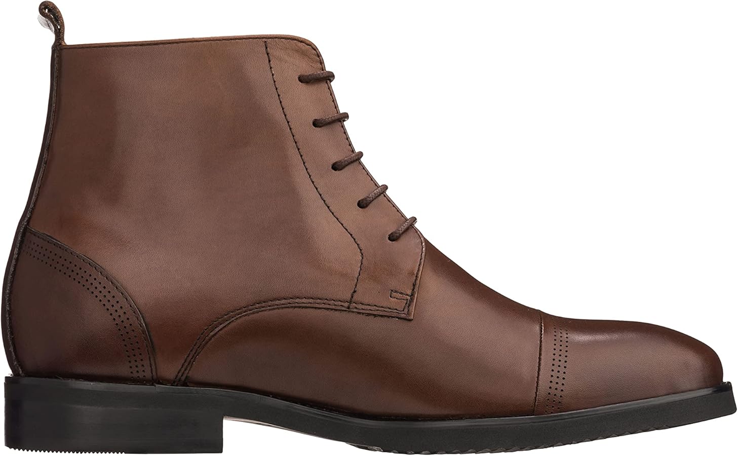 SCARPE UOMO STRINGATA VERA PELLE ABRASIVATA BLU MADE IN ITALY FONDO Gomma Antiscivolo Comfort Moda Man Business