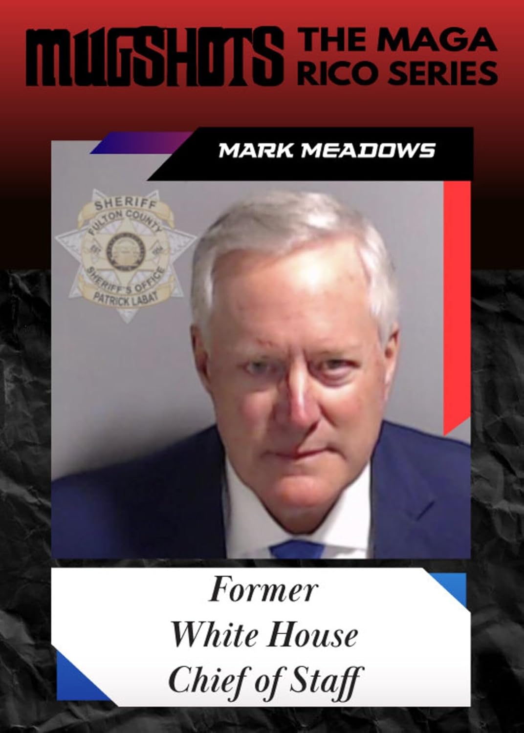 Georgia RICO Indictment Mugshot Trading Card Collection