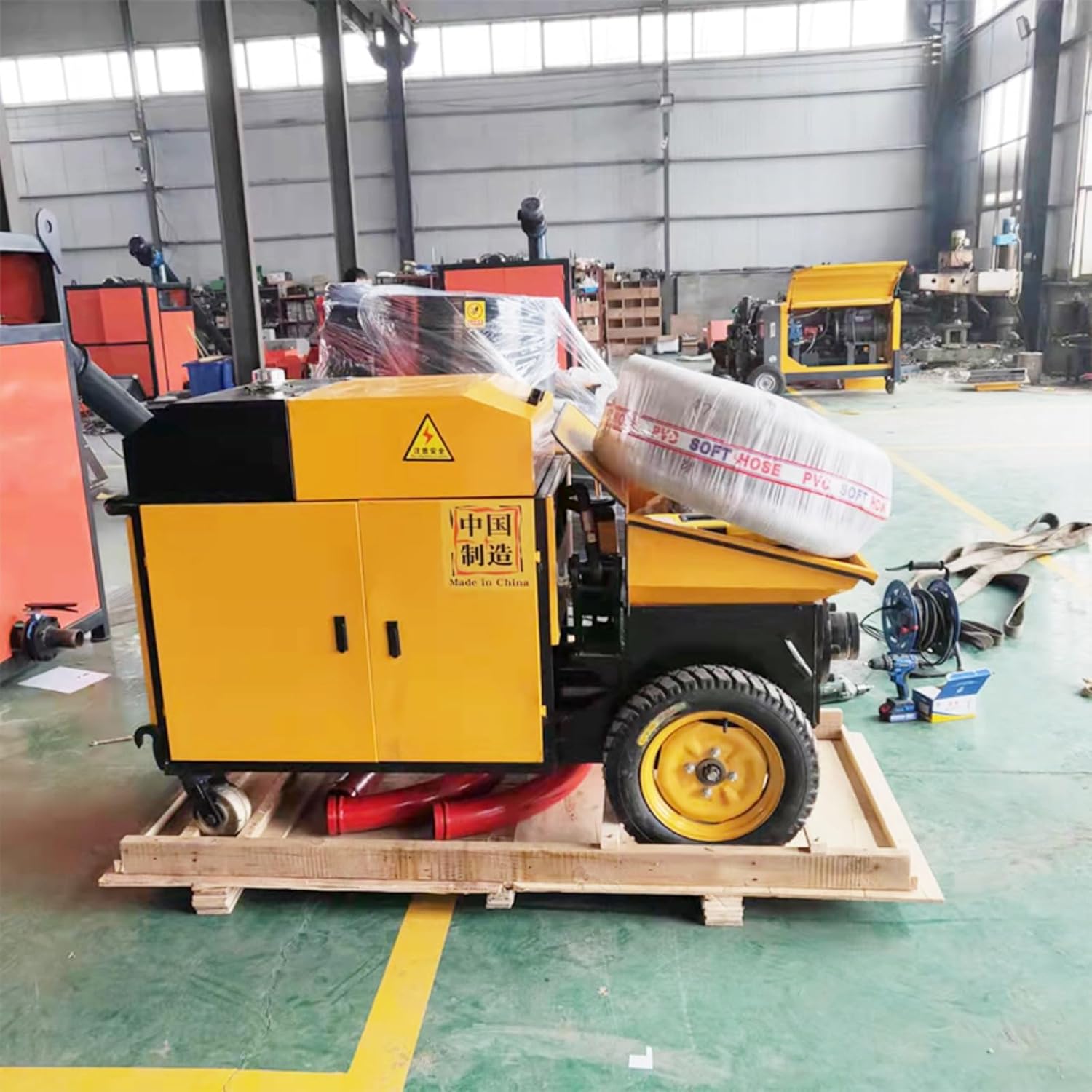 Portable Concrete Pump & Concrete Line Pump | Hydraulic Concrete Pump | Portable Mortar Grout Mixer and Pump
