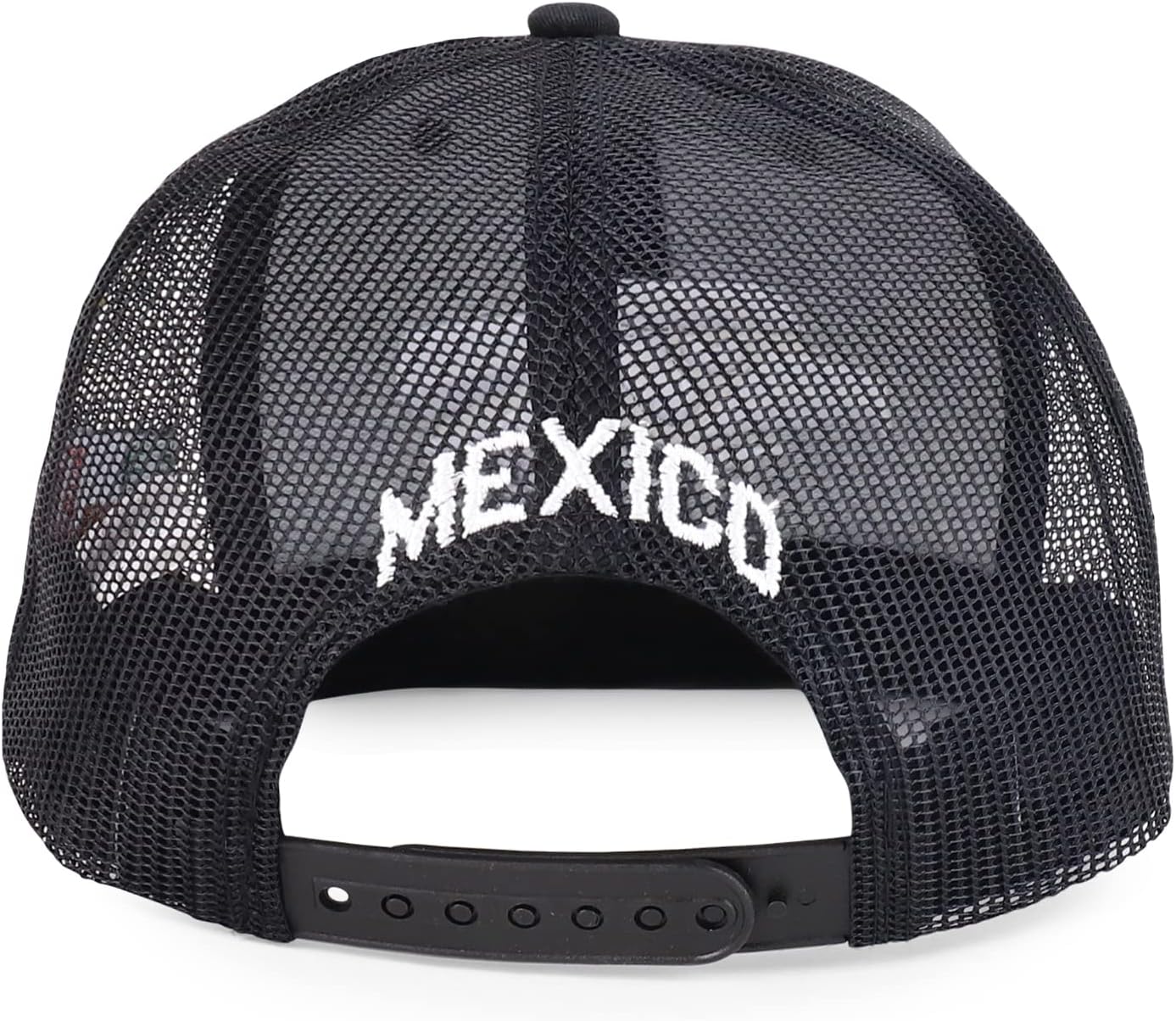 Trendy Apparel Shop XXL Hecho En Mexico Eagle 3D Embroidered Flatbill Snapback Mesh Cap - Image 5