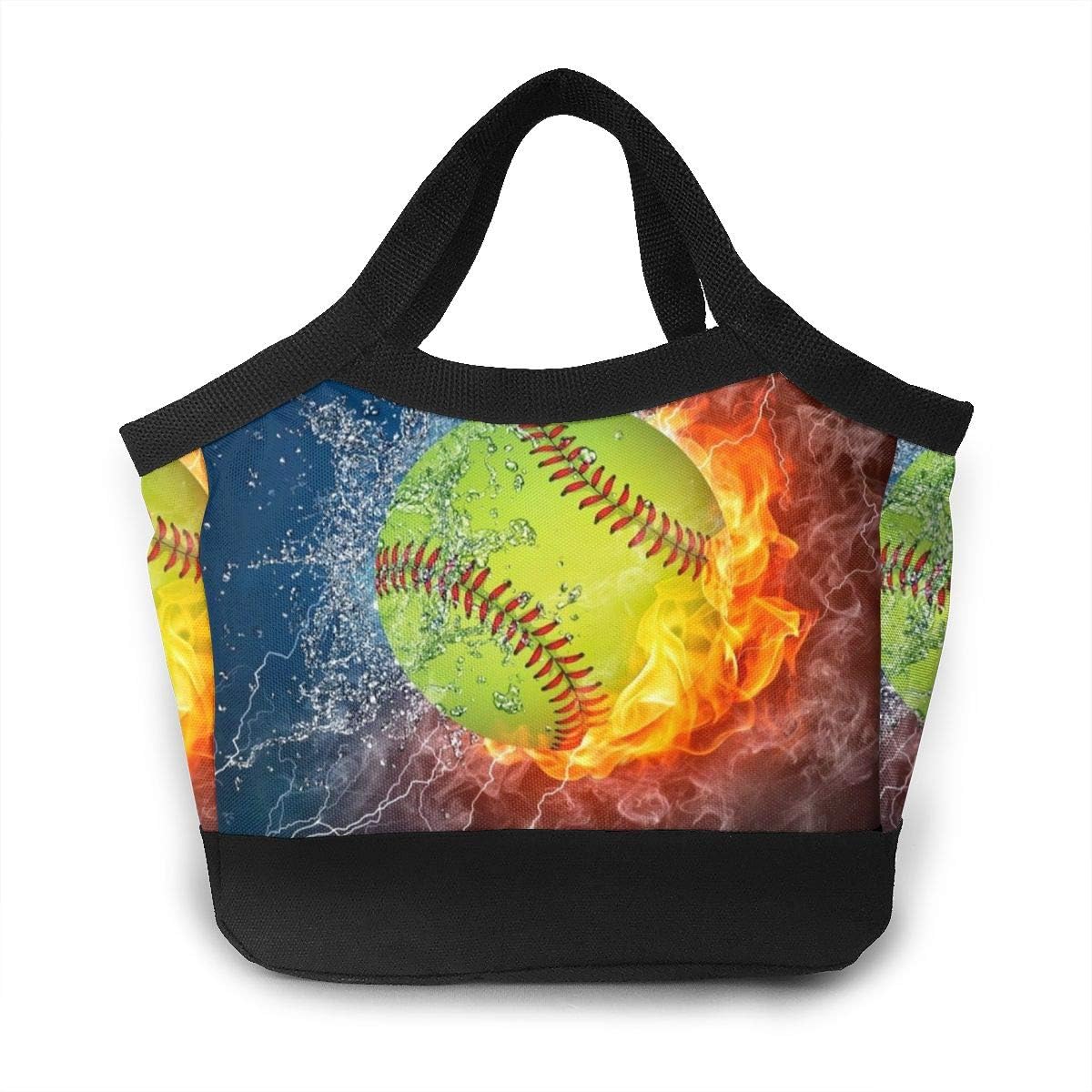 Softball World Series Lunch Bag Insulated Lunch Box Tote
