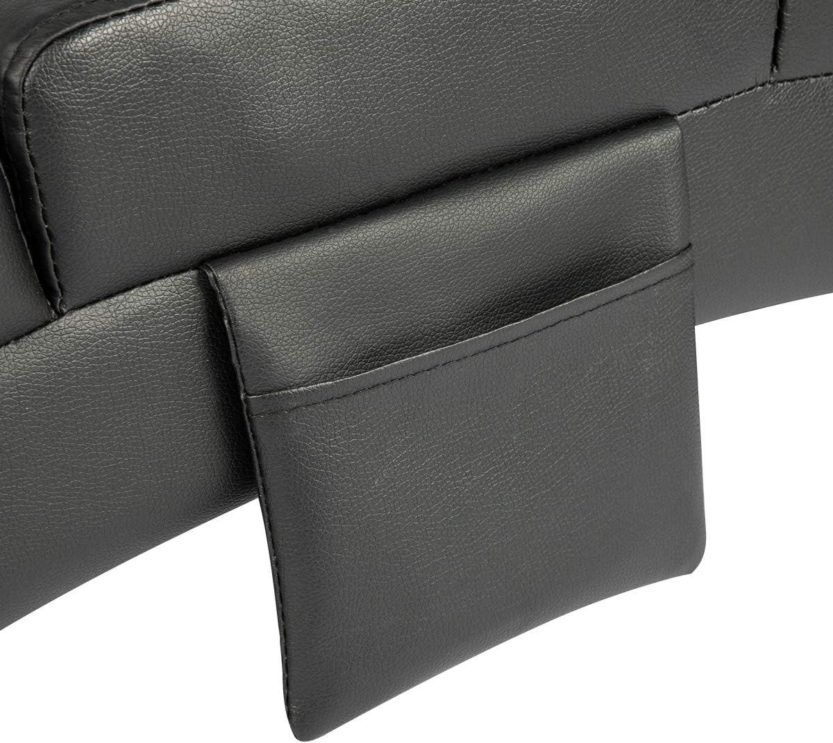 YOLENY Massage Chaise Lounge,Electric Recliner Heated Chair,Ergonomic Indoor Chair, Modern Long Lounger for Office or Living Room,PU&Black… : Home & Kitchen