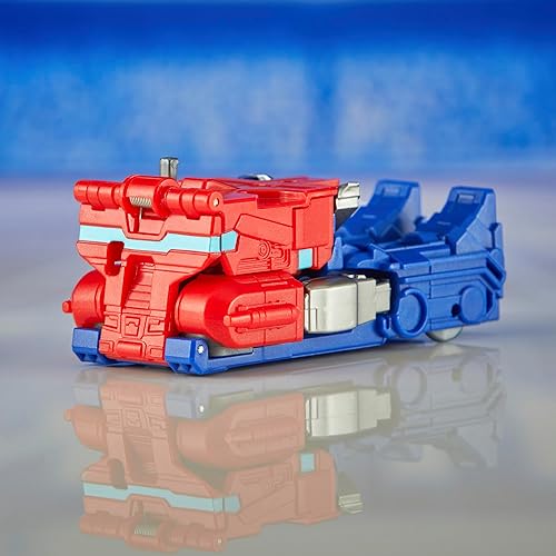 Miniatura 5 de Transformers One Cog Changer Optimus Prime (Orion Pax) Figura de acción de robot de 4 pulgadas, juguetes interactivos para niños y niñas a partir de