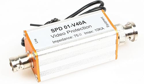 Miniatura 6 de NOYITO Protector contra sobretensiones BNC solo BNC macho a hembra adecuado para equipos de monitoreo de comunicación coaxial Protección contra