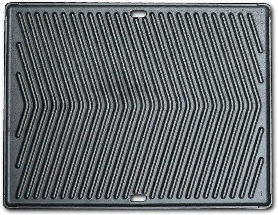 Mont Alpi MAGR Dual Sided Heavy Duty Cast Iron Reversible Griddle Grill Pan Plate - Flat & Ridged Surface - Fits Any MABi805 & MABi400 Built-in and MAi805 MAi400 & MA-957 Outdoor Kitchen Island Grill