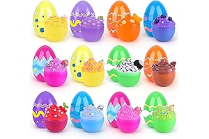 12 Piece ZenBombs Easter Slime Eggs with Toys Inside