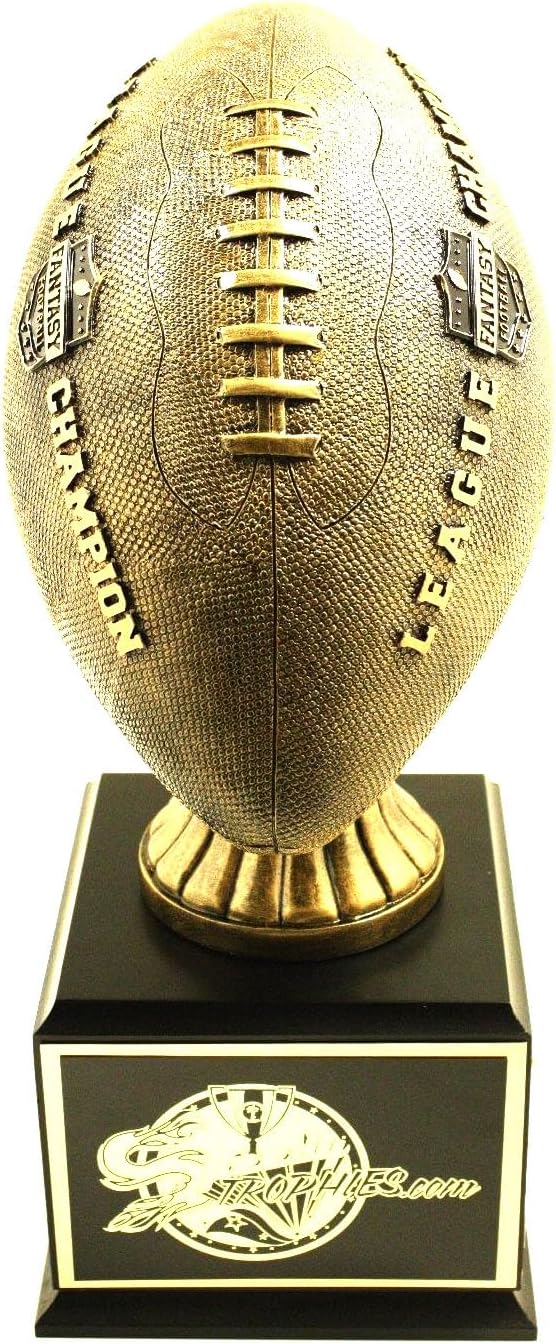 Fantasy Football Trophy League Champion 12 Winner Plates