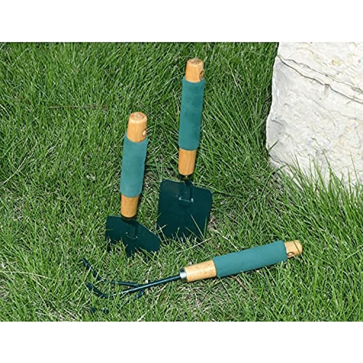 Colección de Herramientas de jardín - 3pc Juego de Herramientas de jardín (Llana de Mano, trasplante de Mano, cultivador de Mano) Regalos de jardinería para Mujeres y Hombres