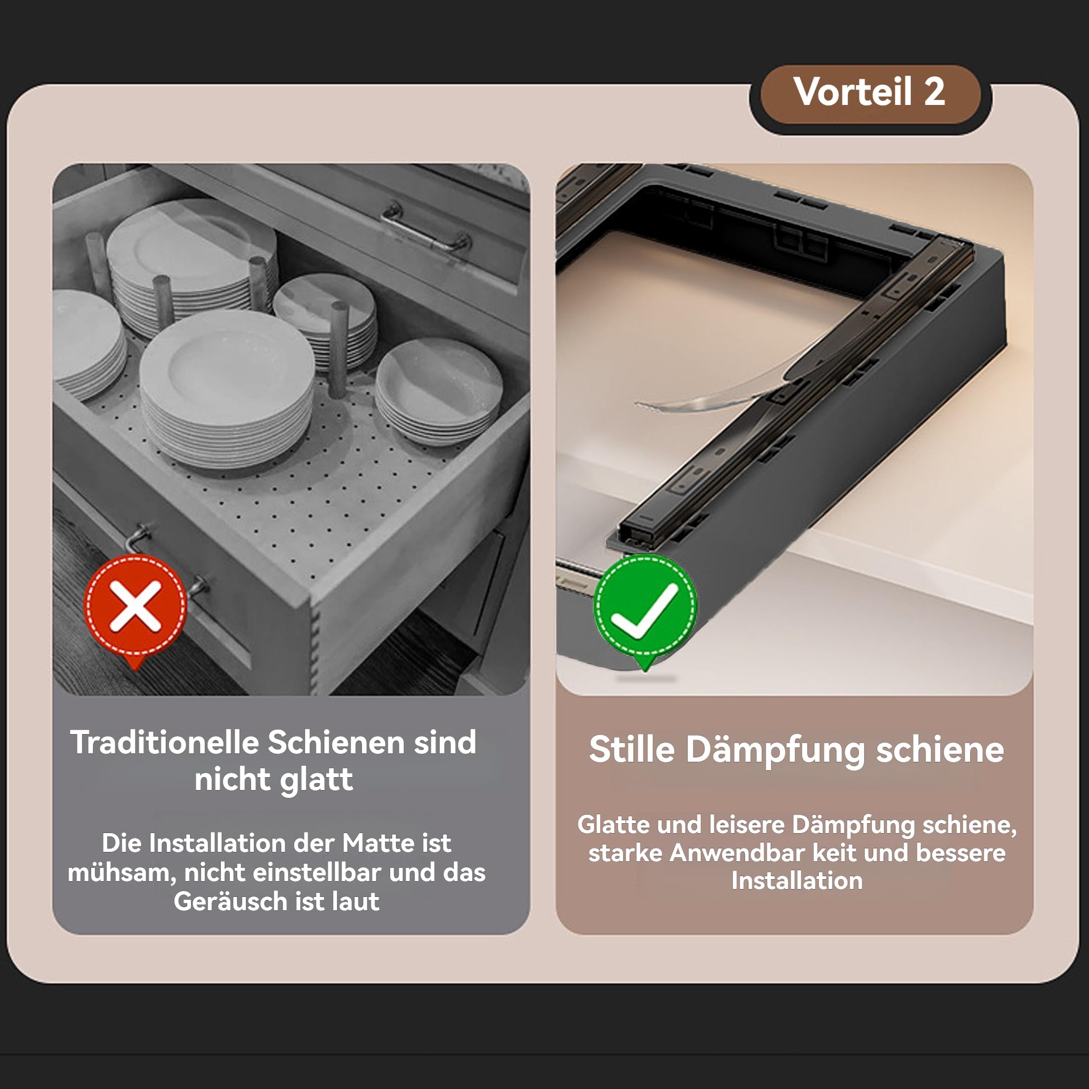 Abtropfgestell Geschirr, Geschirrabtropfgestell Edelstahl, Herausziehen Geschirrständer mit Abtropffläche, amultifunktional Geschirr Abtropfgestel mit Selbstklebender Nano-Folie, 29,5×5,5×45,5cm(R01)