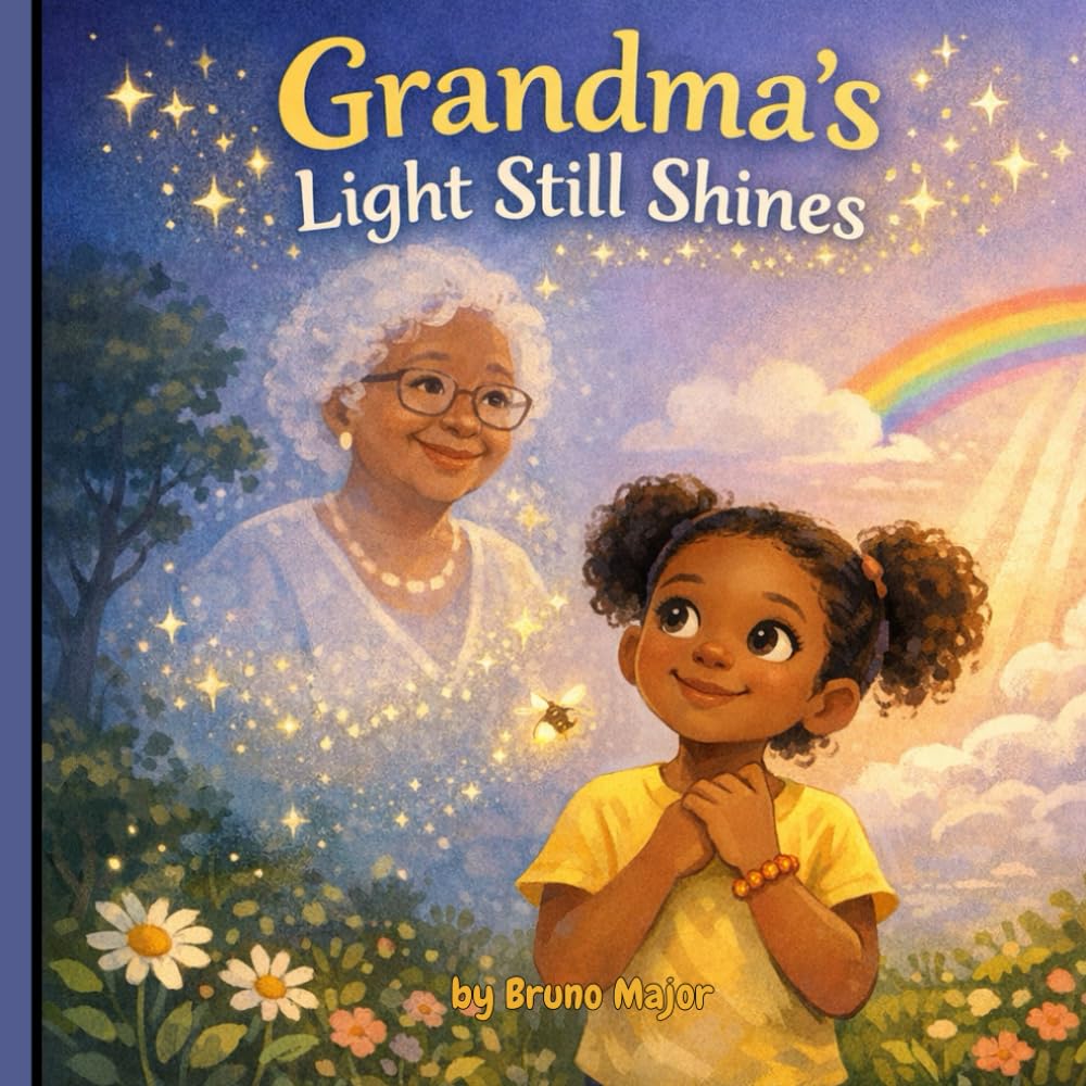 Grandma's Light Still Shines: A Comforting Children's Book About Grief and Loss for Kids Ages 4-8 — A Healing Story of Memories, Love, and Losing a Grandparent