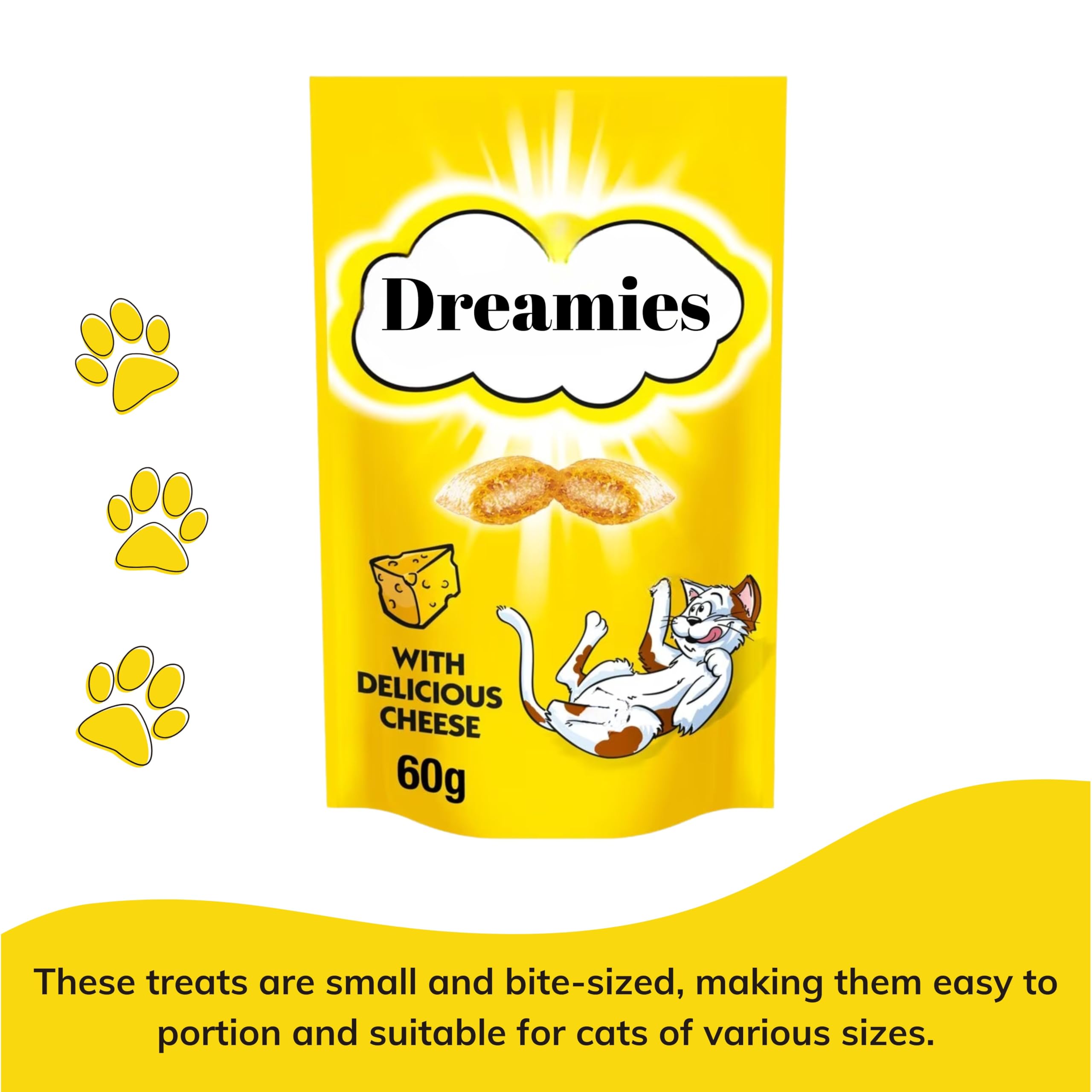 Cat Treats Toy Bundle contains Crunchy Snacks Salmon, Tuna, Cheese, Chicken, Pack of 8 and our Cat Toy - Image 4