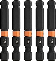 Vista 6 de Punta de Impacto de Cabeza Hexagonal de 2mm con Extremo en Bola - Puntas de Tornillo Allen de Railer. Puntas Hexagonales de 1/4 de Pulgada