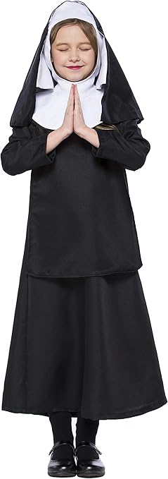 Amazon ハロウィン コスプレ 子供 シスター 修道女 聖女 女の子 衣装 ハロウィン コスチューム キッズ 修道士 牧師 宣教師 マリア 聖歌隊 子供用 教会用 衣装 イベント パーティー 学園祭 文化祭 クリスマス Halloween M キッズコスチューム おもちゃ Amazon ハロウィン コスプレ 子供 シスター 修道女 聖女 女の子 衣装 ハロウィン コスチューム キッズ 修道士 牧師 宣教師 マリア 聖歌隊 子供用 教会用 衣装 イベント パーティー 学園祭 文化祭 クリスマス Halloween M キッズコスチューム おもちゃ