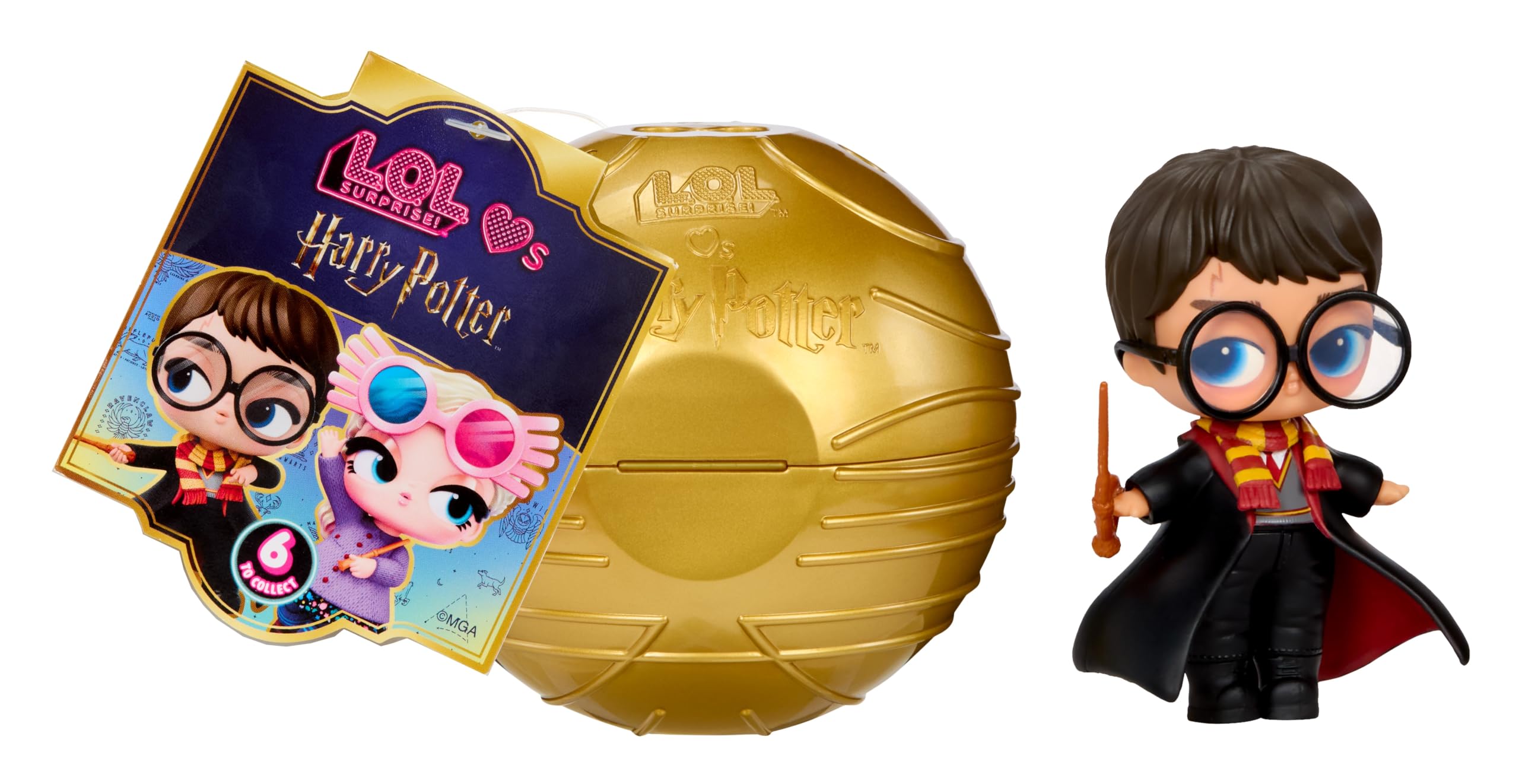 L.O.L. Surprise! Loves Harry Potter – lalki kolekcjonerskie – Złoty Znicz