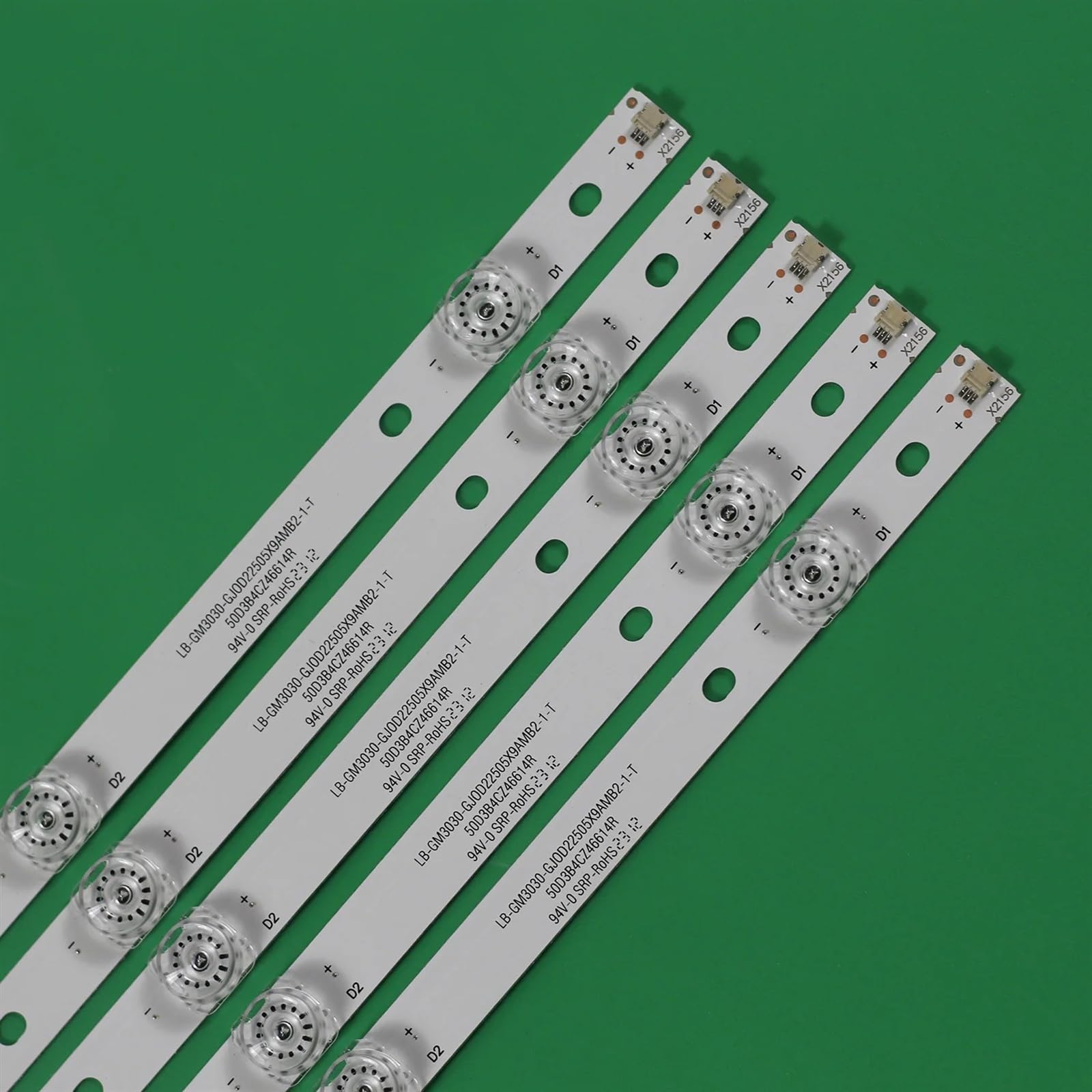 Tira LED Compatible for Philips 50PUS6704/12 50PUS7504/12 50PUS6754/12 50PUS7855/12 LB-GM3030-GJ0D22505X9AMB2-2-J TPT500B5-U1T01.D