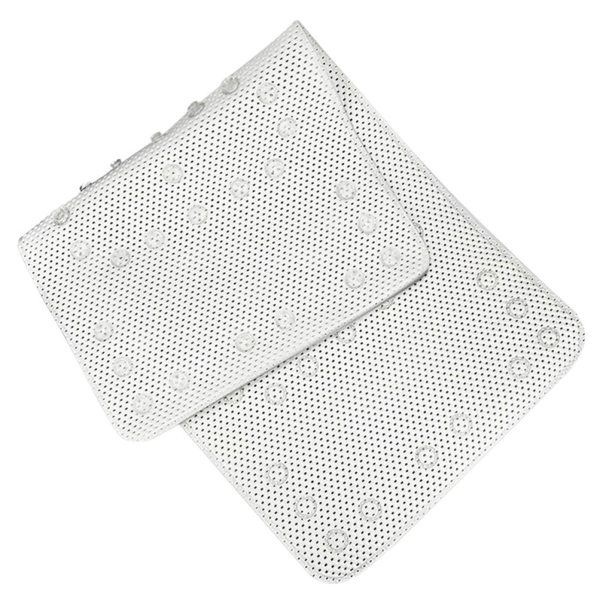 Artibetter Alfombrilla de Baño Antideslizante con Ventosas, Grande, Material y Transpirable, Alfombra de Ducha para Bañera, Drenaje Rápido, Uso Seguro en Baño y Ducha