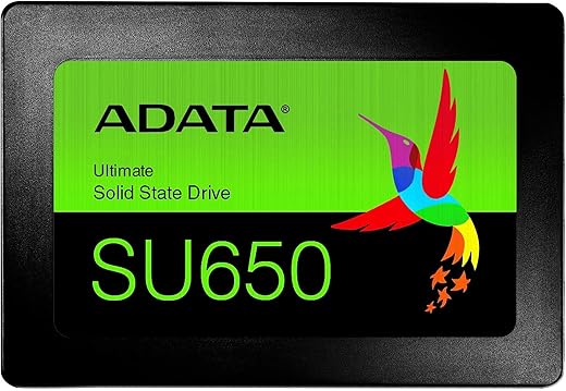 A-DATA Ultimate SU650 3D NAND 120GB Solid State Drive – Black – ASU650SS-120GT-R