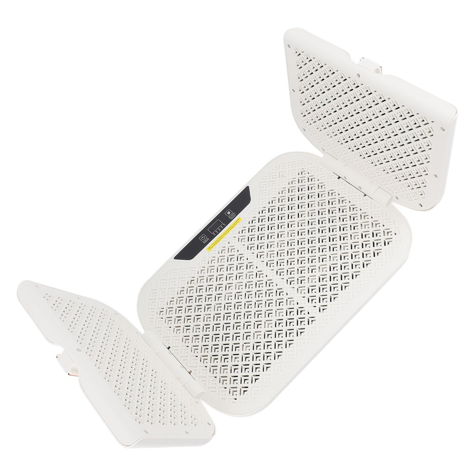 Foldable Leg Warmer Graphene Foot Space Heater 4 Gears Electric Heating Under Desk Auto Shut Off for Home Office (US Plug 110V)