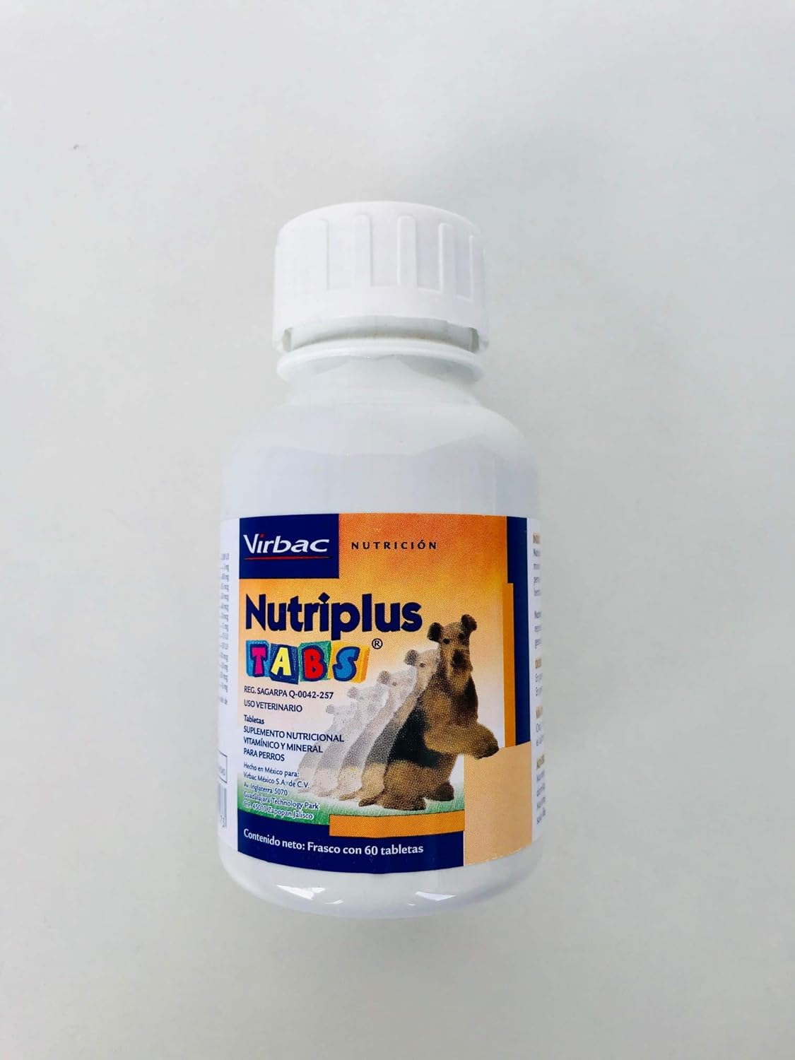 Virbac NUTRIPLUS TABS 60 TABLETAS Salud y Cuidado Personal