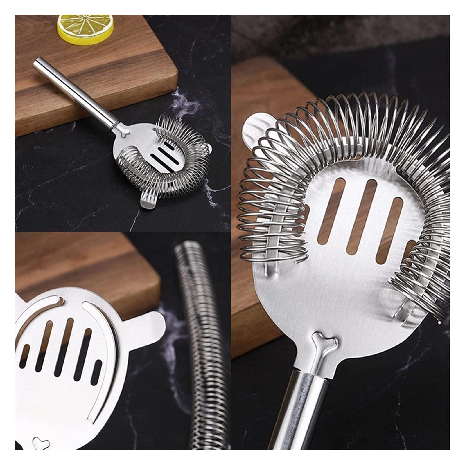 Shaker à Cocktail 700 Ml En Acier Inoxydable - Avec Passoire Intégrée Et Doseur 45 Ml - Kit Barman Maison - Livre De Recettes Inclus
