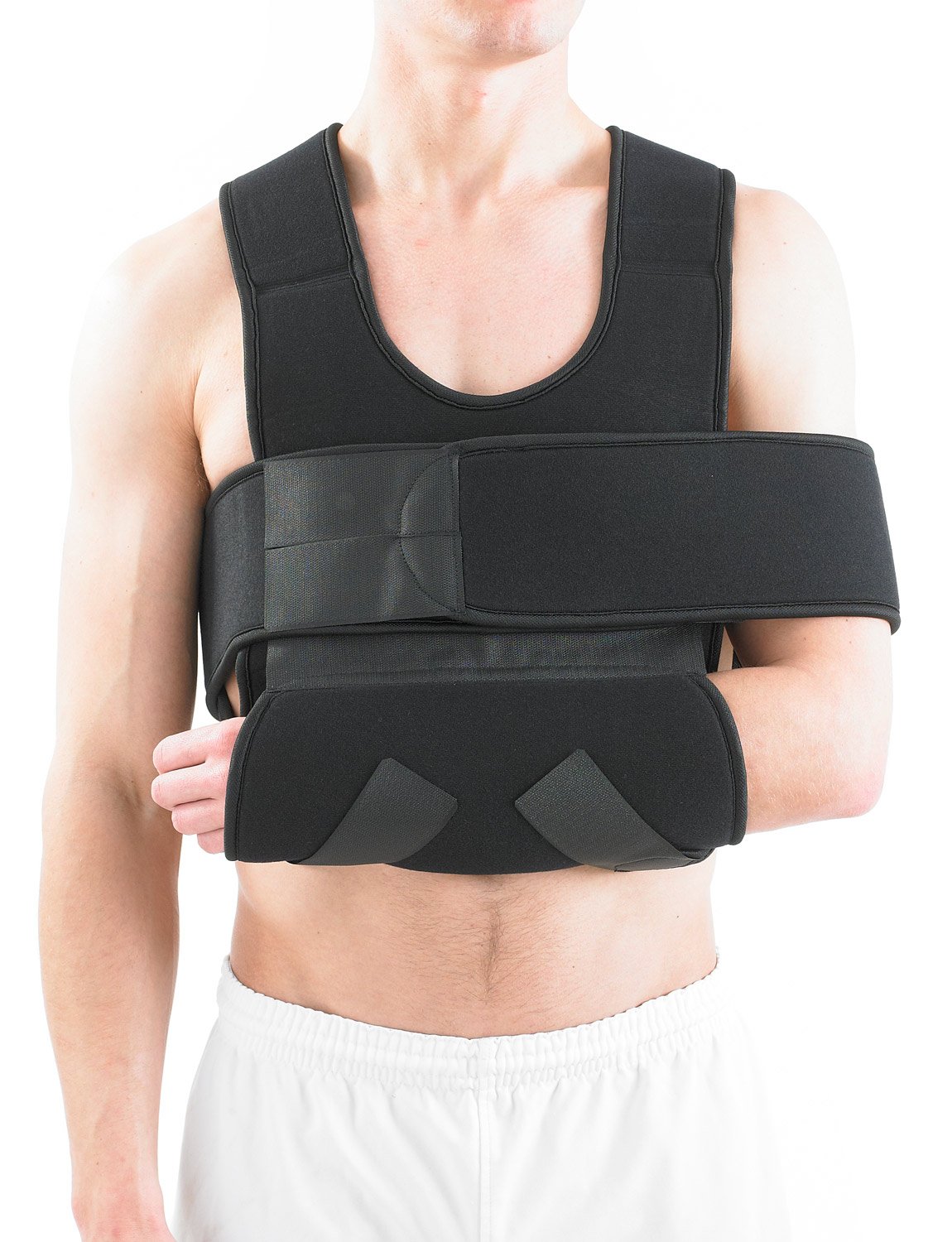 Neo G Inmovilizador de hombro - Calidad de Grado Médico. Tejido ligero, transpirable. Ayuda a dar apoyo, elevar el brazo, inmovilizar el hombro, recuperación y rehabilitación. Tamaño Universal -Unisex