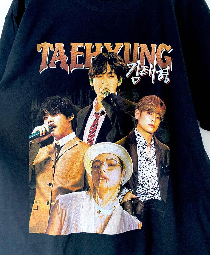 Amazon.co.jp: V テヒョン 防弾少年団 バンタンTシャツ