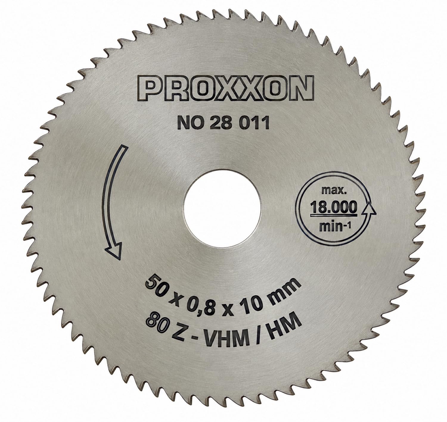 PROXXON 2228011 - Lama da taglio circolare in metallo 58 mm ks 230, nero