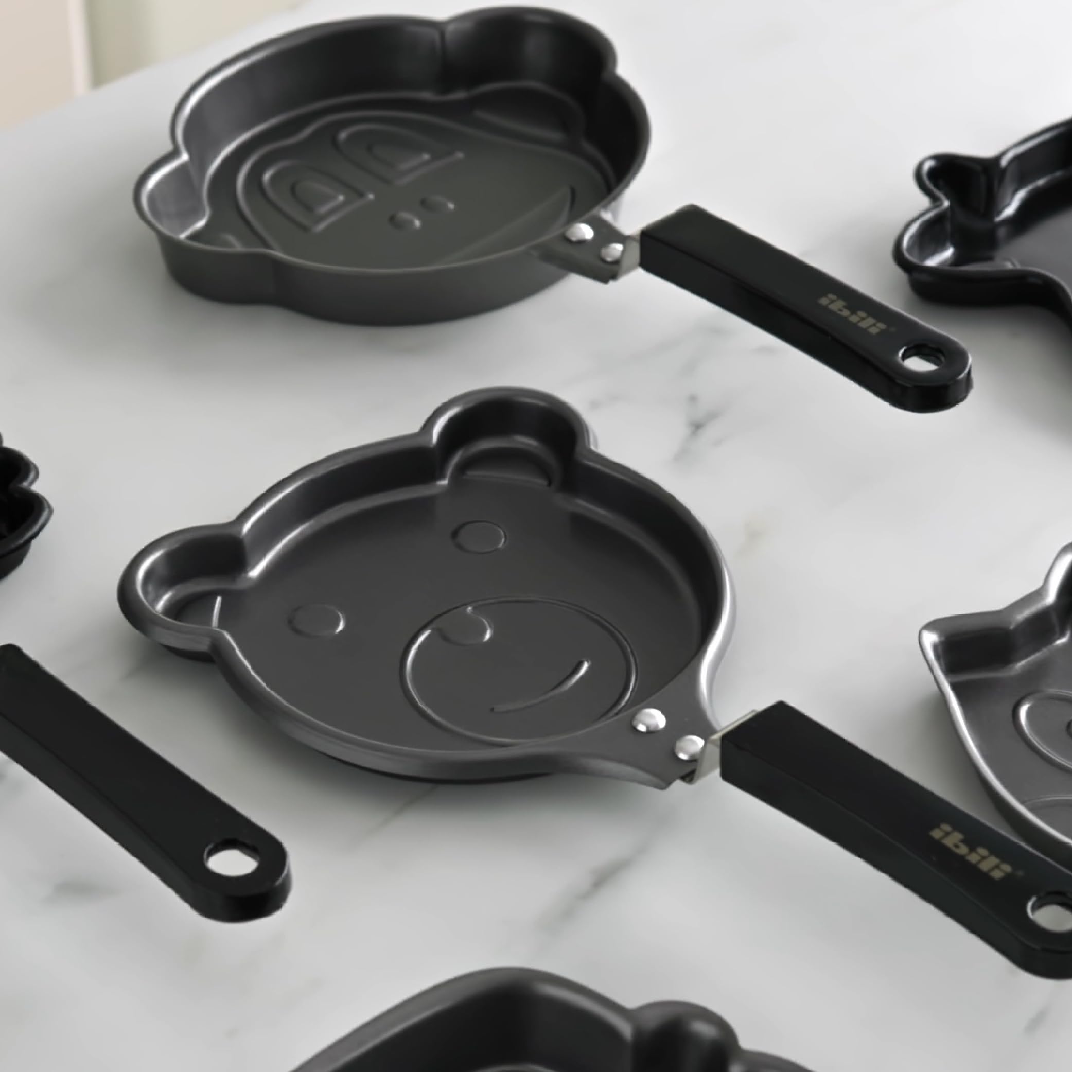 NUOBESTY Padella Antiaderente Mini 14 CM Set 2 Pezzi per