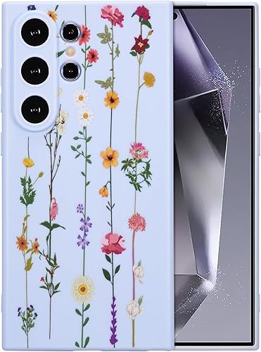 Miniatura 30 de ZTOFERA Funda Floral para Samsung Galaxy A14 5G, Funda Transparente con Lindo Patrón de Flores para Niñas y Mujeres, Protector de Silicona Flexible