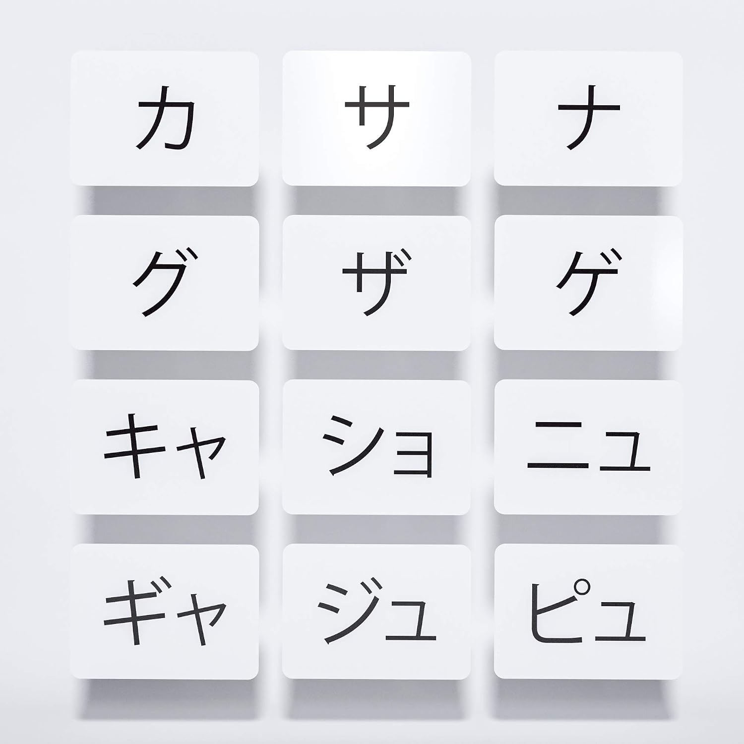 Buy Japanese Syllabary Katakana Flash Cards For Learning 105 Glossy Laminated Cards With Audio Files For Proper Pronunciation Example Words Online In Indonesia B08fbkf1h2