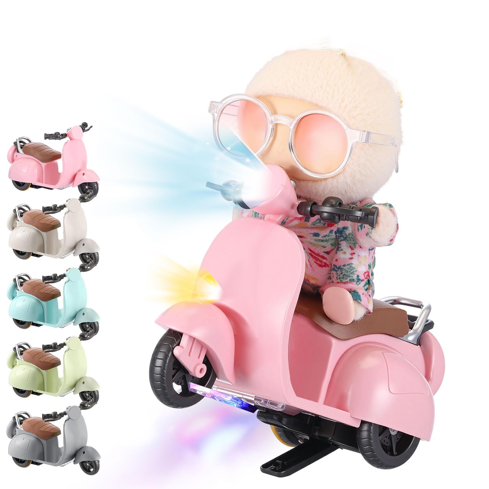 Amazon.com: Simgoing 1 Pcs Doll Scooter Doll Vehicles Mini