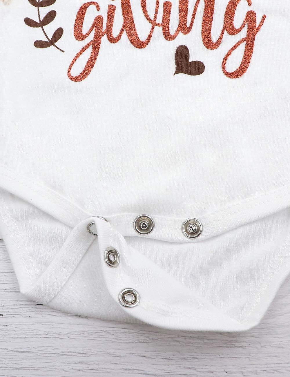 Buy Baby Girl First Thanksgiving Outfit My 1st Thanksgiving Romper Leg Warmers Headband Tutu Dress Clothing Set Online In Indonesia B07tsc61mf