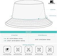 Vista 7 de The Hat Depot - Sombrero unisex, 100% algodón, 300N, fácil de guardar para viajar, playa y verano