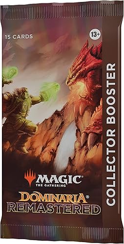 Magic The Gathering Dominaria Remastered Collector Booster 15 cartas mágicas