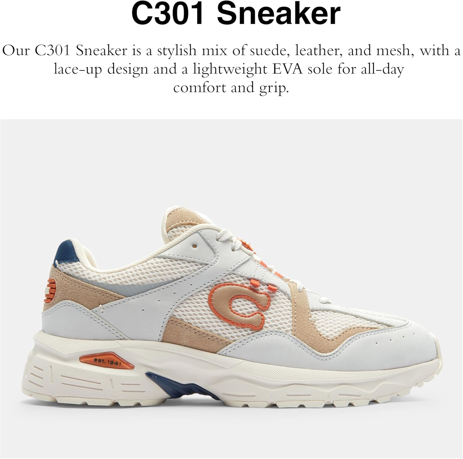 Coach Womens C301 Mesh and Laminato - Image 2