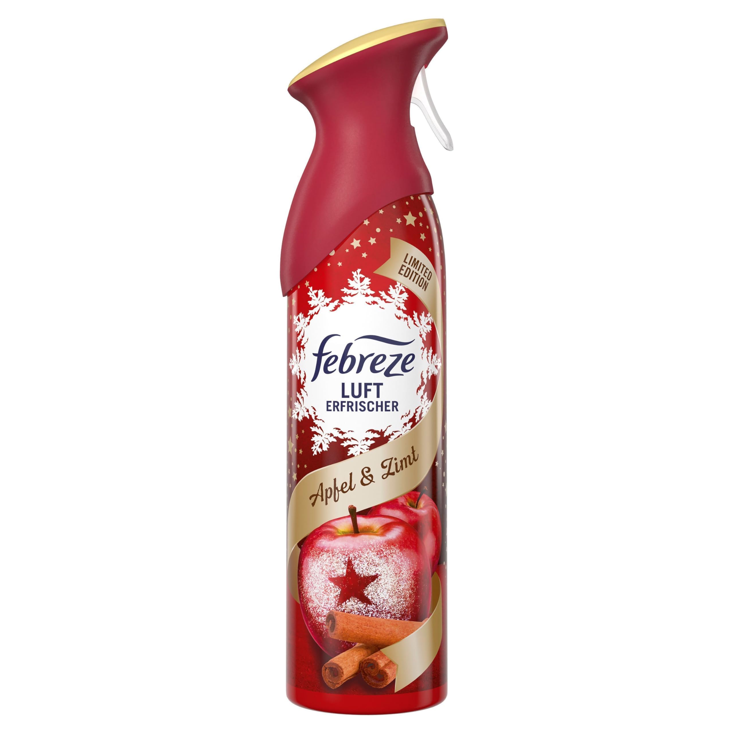 Febreze Lufterfrischer Spray Apfel & Zimt 185 ml, Bekämpft Gerüche In Jedem Raum Ihres Zuhauses Drogerie & Körperpflege