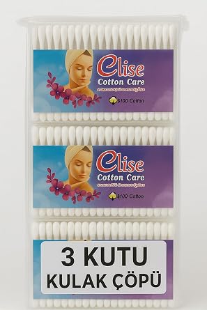 Nistabolje 3 Boxes of Ear Trash Cotton Ear Cleaning Stick
