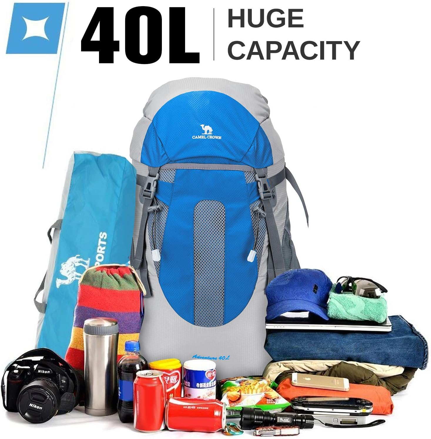 camel 40l backpack