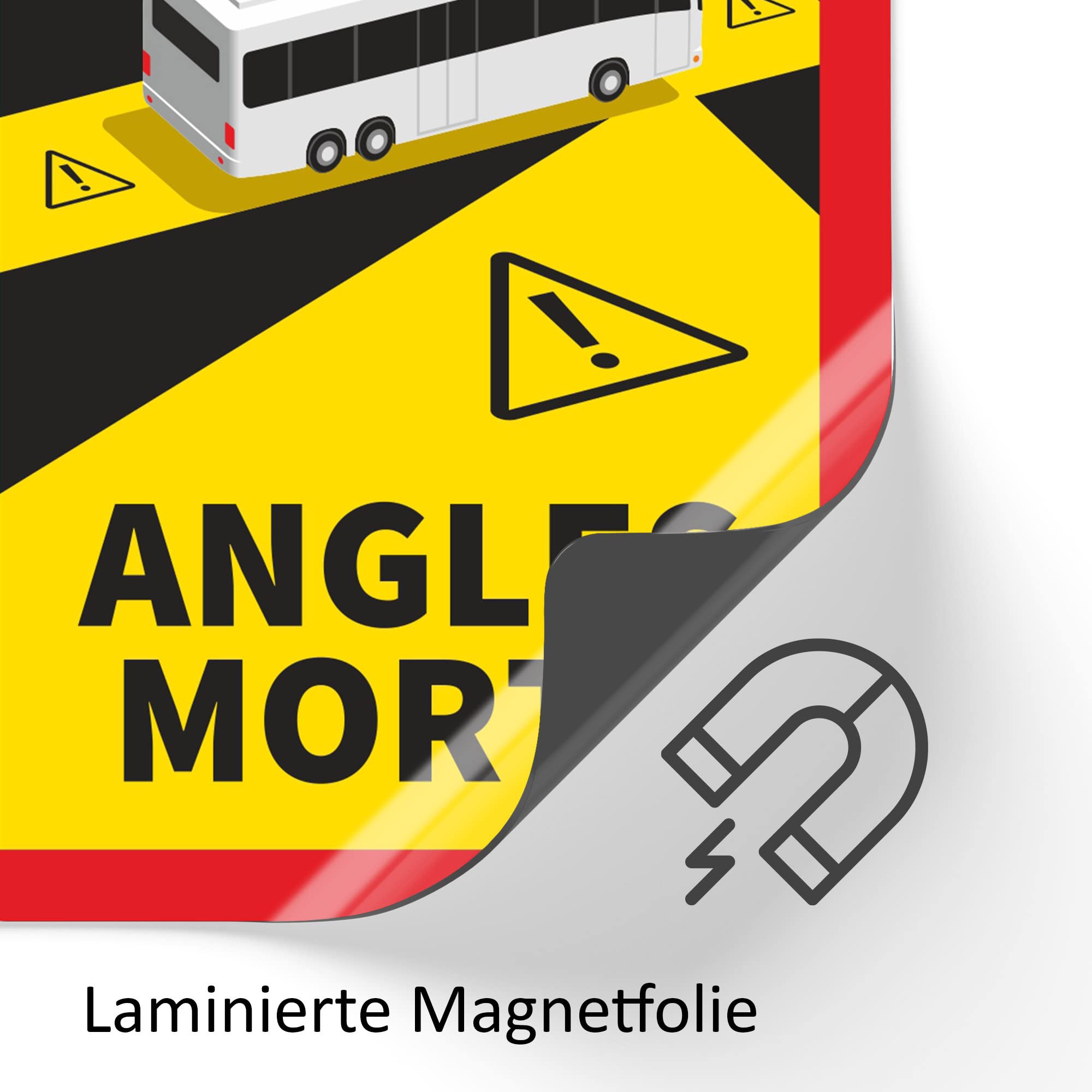 Angles Morts hin682 - Calamite per la Francia, 3 pezzi, con protezione UV, resistente alle intemperie, autobus e camper
