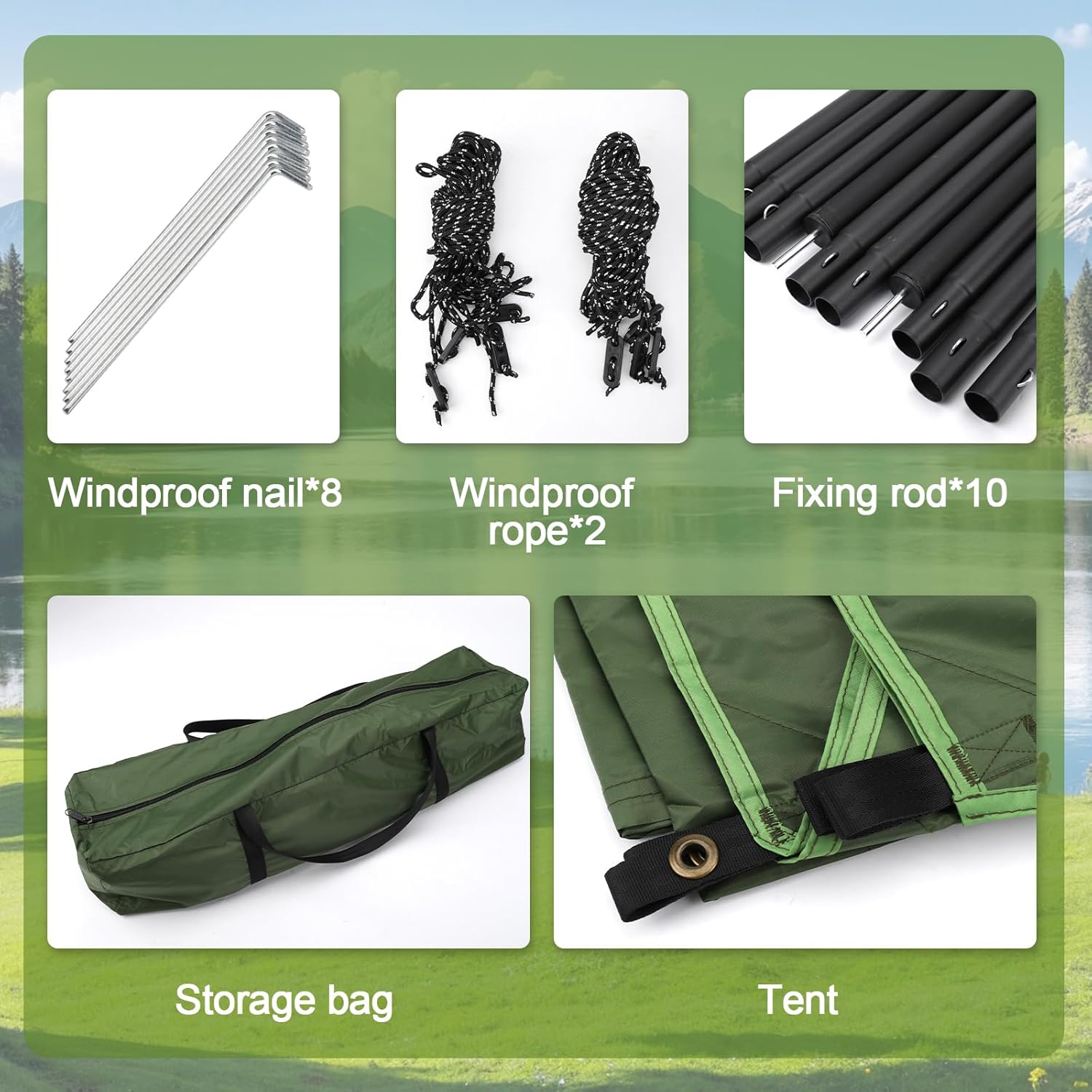 SUV Tailgate Awning 14x16FT – Waterproof Car Camping Tarp, Truck Tent Sun Shelter, Outdoor Canopy for Overlanding, Jeep, Van, Pickup